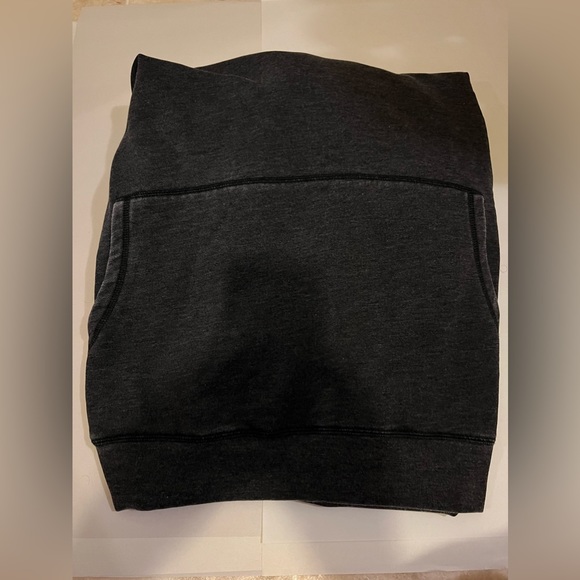 Flag & Anthem Distressed Front Pocket Hoodie - 4XLB - Grey - Good Condition - Picture 3 of 4